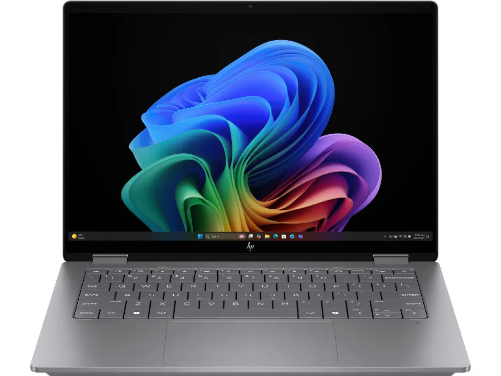 Ноутбук HP OmniBook X Flip 14-fk0000ci Ryzen AI 7 350 32GB/1TB Win11Home (Meteor Silver)