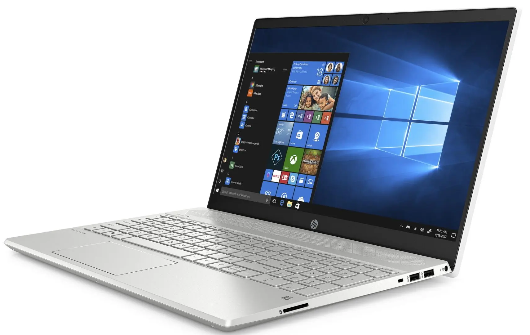 Laptop HP Pavilion 15 15-eh3025ci AMD Ryzen 5 7530U 8GB DDR4/512GB SSD (Ceramic White) - 2