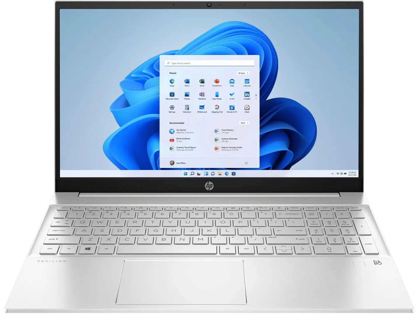 Laptop HP Pavilion 15 15-eh3027ci AMD Ryzen 5 7530U 16GB DDR4/512GB SSD (Natural Silver)