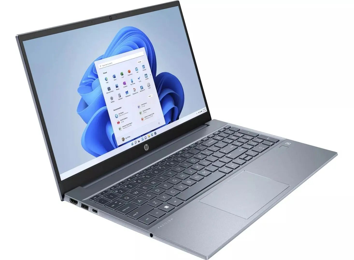 Laptop HP Pavilion 15 AMD Ryzen 7 7730U 16GB DDR4/1TB SSD FreeDOS (Fog Blue)