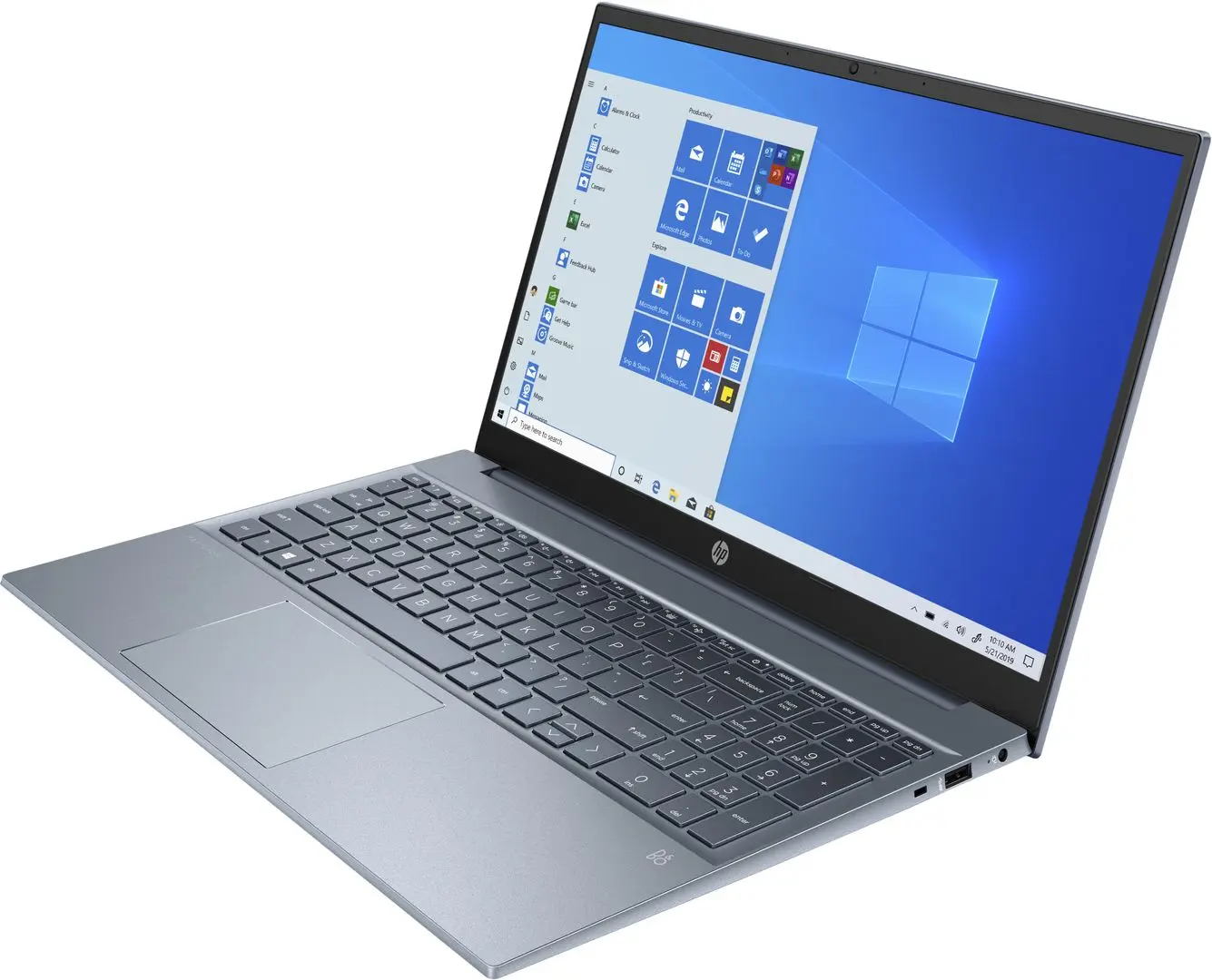 Ноутбук HP Pavilion 15-eh1404nw HexaCore AMD Ryzen 5 5500U 8GB DDR4/512GB SSD (Fog Blue) - 3