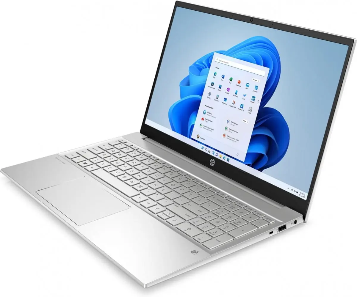 Ноутбук HP Pavilion 15-eh2007nw AMD Ryzen 5 5625U 16GB DDR4/512GB SSD (Silver) - 3