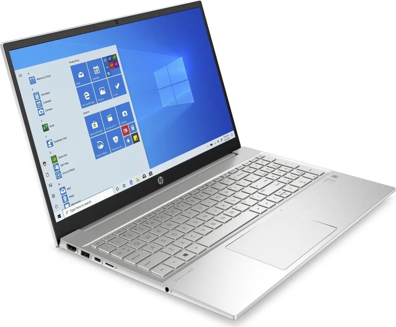 Ноутбук HP Pavilion 15-eh2158ng AMD Ryzen 5 5625U 16GB DDR4/512GB SSD W11Home (Silver) - 2