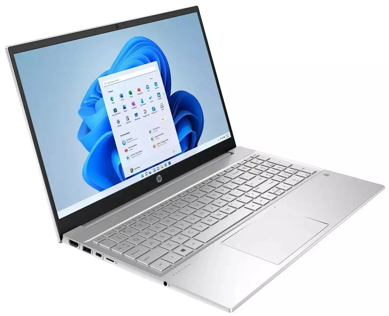 Ноутбук HP Pavilion 15-eh2244nw AMD Ryzen 5 5625U 8GB DDR4/512GB SSD W11Home (Silver) - 3