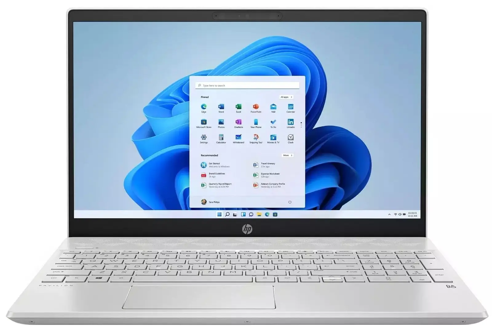 Ноутбук HP Pavilion 15-eh2244nw AMD Ryzen 5 5625U 8GB DDR4/512GB SSD W11Home (Silver)