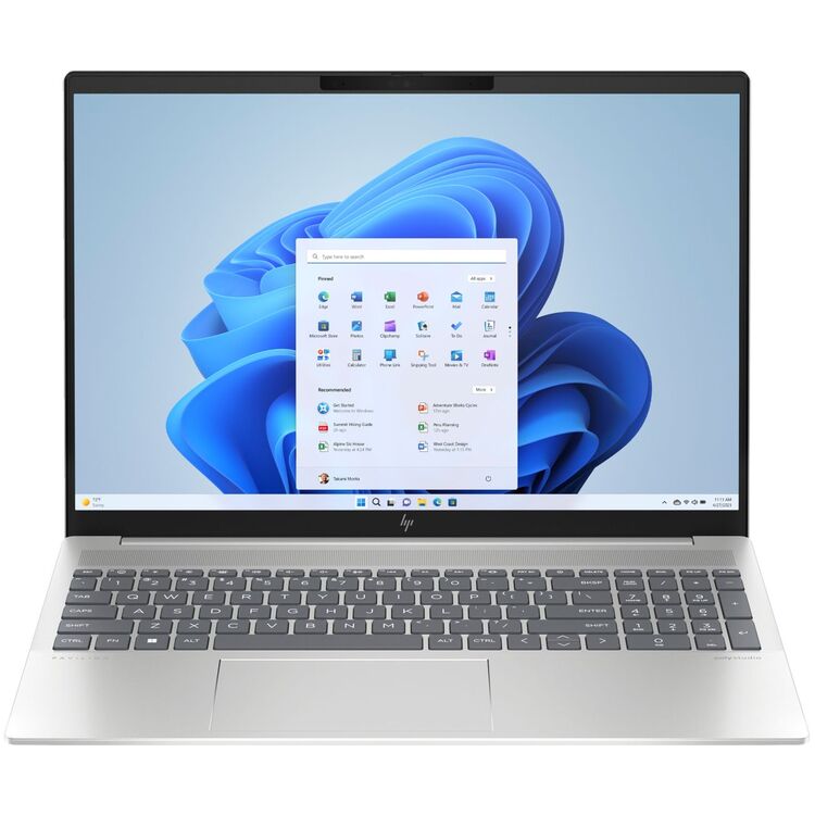Ноутбук HP Pavilion Plus 16-ab1005ci Intel Core Ultra 5 125H 1x16GB LPDDR5X/1TB SSD W11 (Natural Silver)