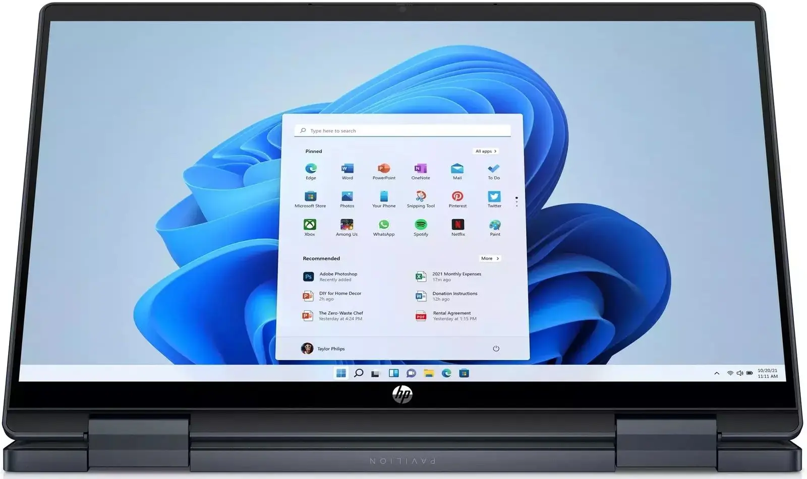 Ноутбук HP Pavilion x360 14-ek0124nw Intel Core i5-1235U 16GB DDR4/512GB SSD W11Home (Black)