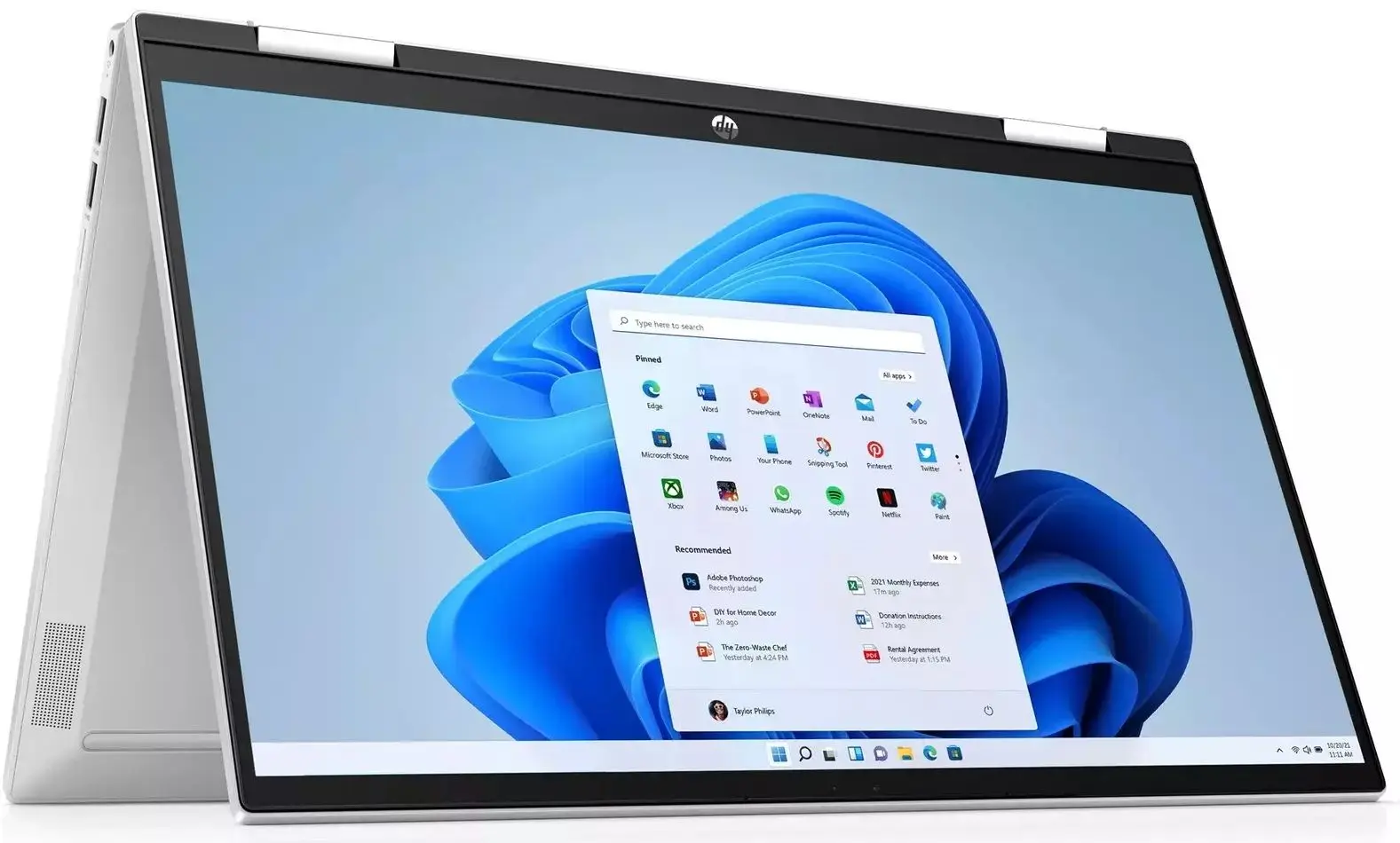 Ноутбук HP Pavilion x360 15-er1104nw Intel Core i7-1255U 16GB DDR4/512GB SSD W11Home (Silver)