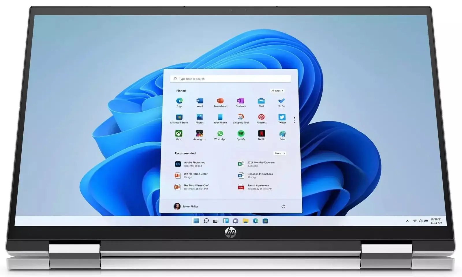 Ноутбук HP Pavilion x360 15-er1104nw Intel Core i7-1255U 16GB DDR4/512GB SSD W11Home (Silver)