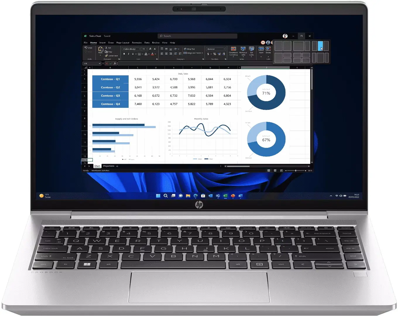 Ноутбук HP ProBook 440 G10 i5-1335U 16GB/512GB NoOS (Silver)