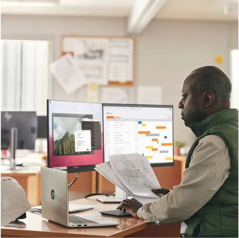 Ноутбук HP Probook 445 G8 AMD Ryzen 5 5600U 8GB DDR4/256GB SSD (Silver)