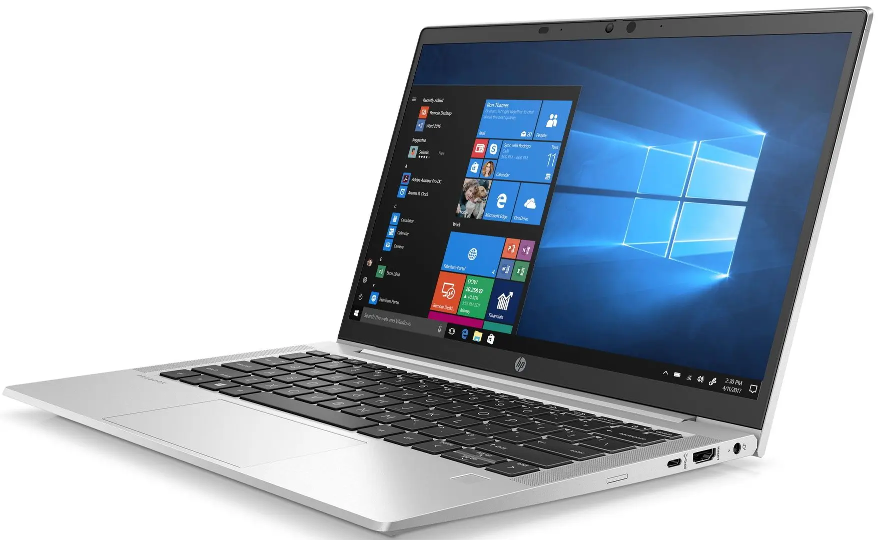 Laptop HP ProBook 455 G8 AMD Ryzen 5 5600U 16GB DDR4/512GB SSD (Silver Aluminium) - 2