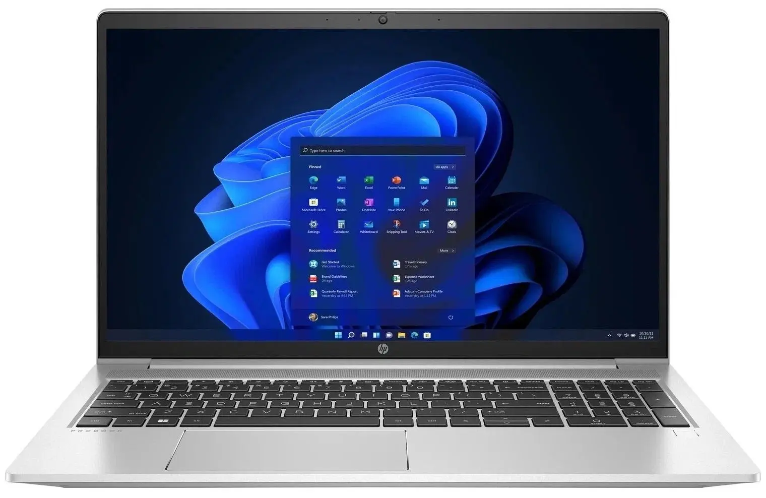 Ноутбук HP ProBook 455 G9 5Y3S2EA AMD Ryzen 5 5625U 8GB DDR4/512GB SSD (Silver)