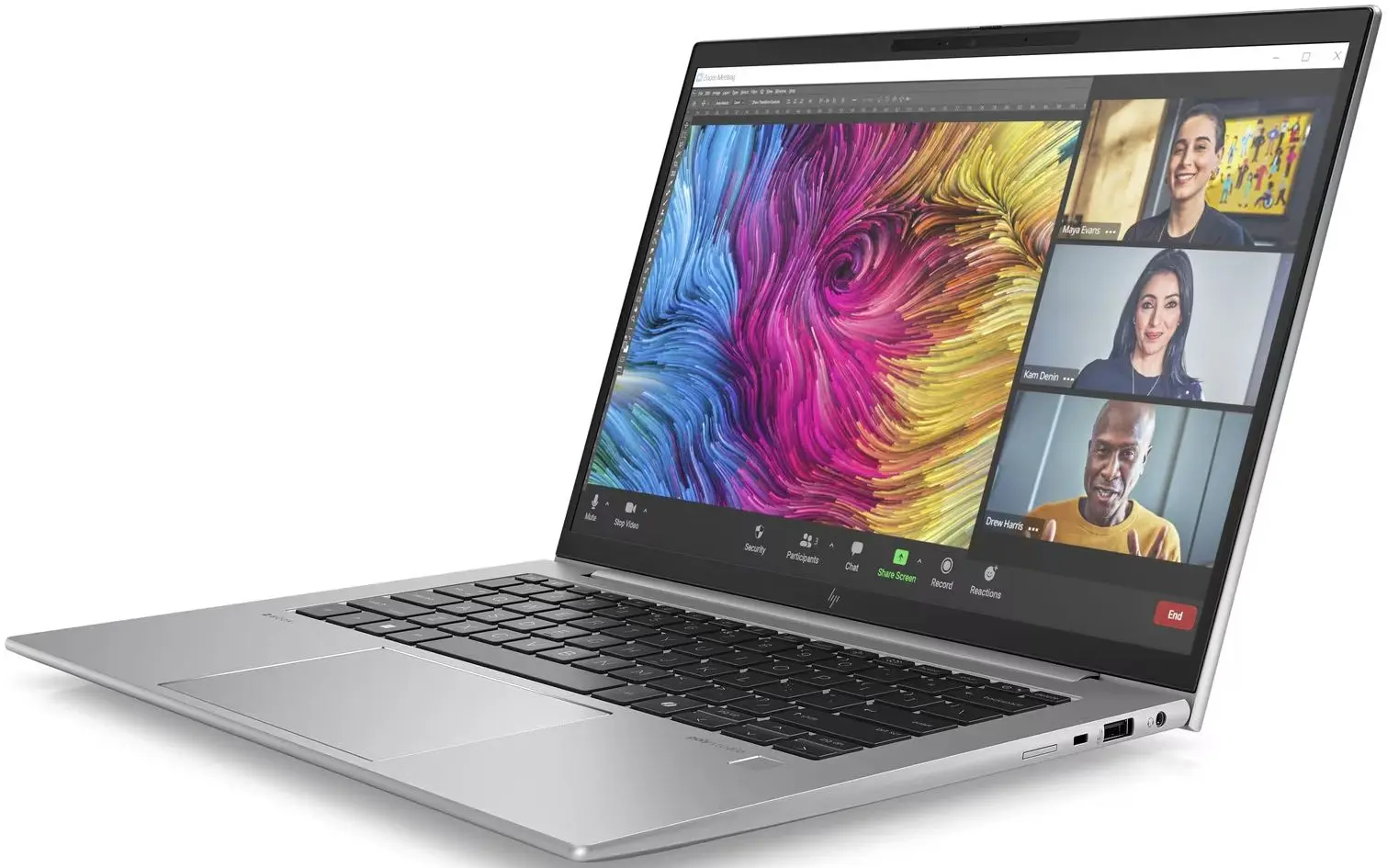 Laptop HP ZBook Firefly 14 G11 Intel Core Ultra 7 155H 2x16GB DDR5/1TB SSD W11Pro (Silver)