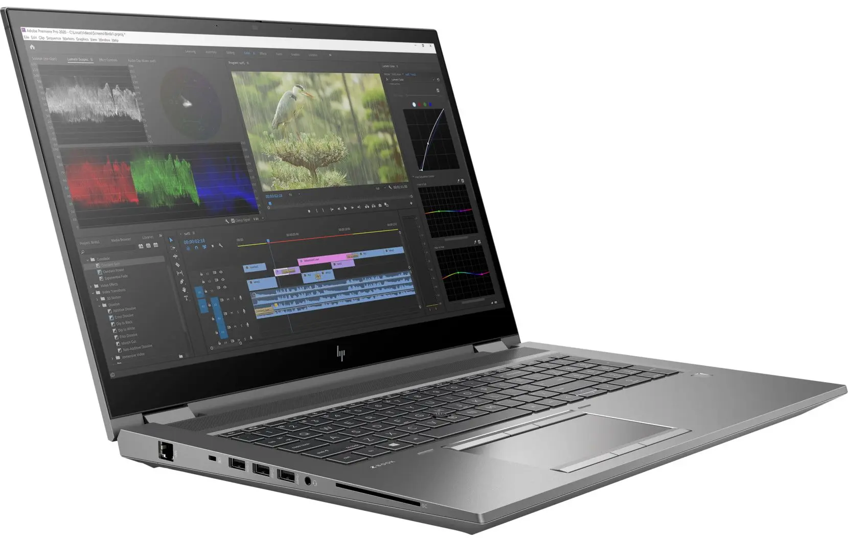 Laptop HP ZBook Fury 17 G8 62T12EA Intel Core i7-11800H 32GB DDR4/1TB SSD W11P (Dark Ash) - 4