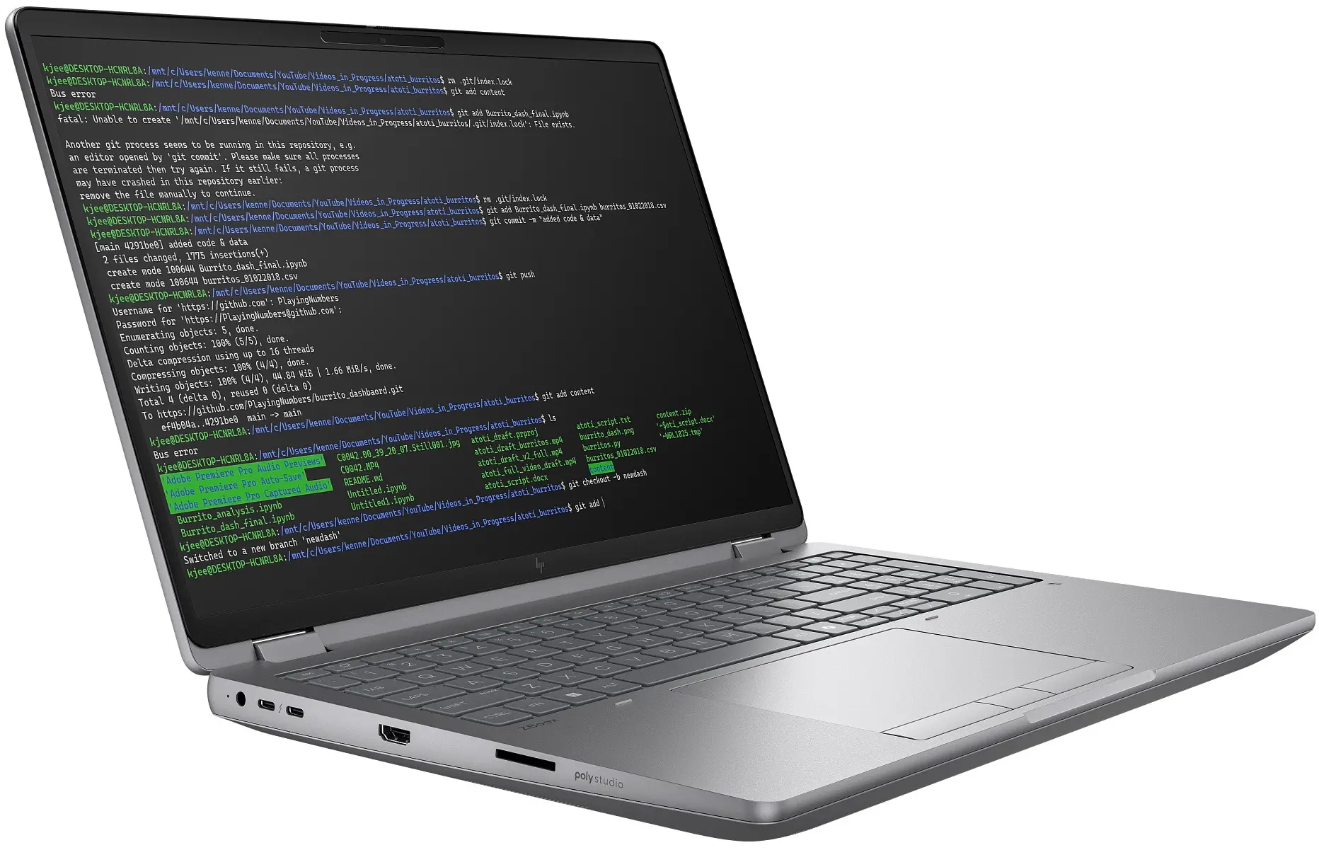 Ноутбук HP Zbook Fury G1i 16 Ultra 7 265HX 64GB/2TB W11P (Meteor Silver) - 2