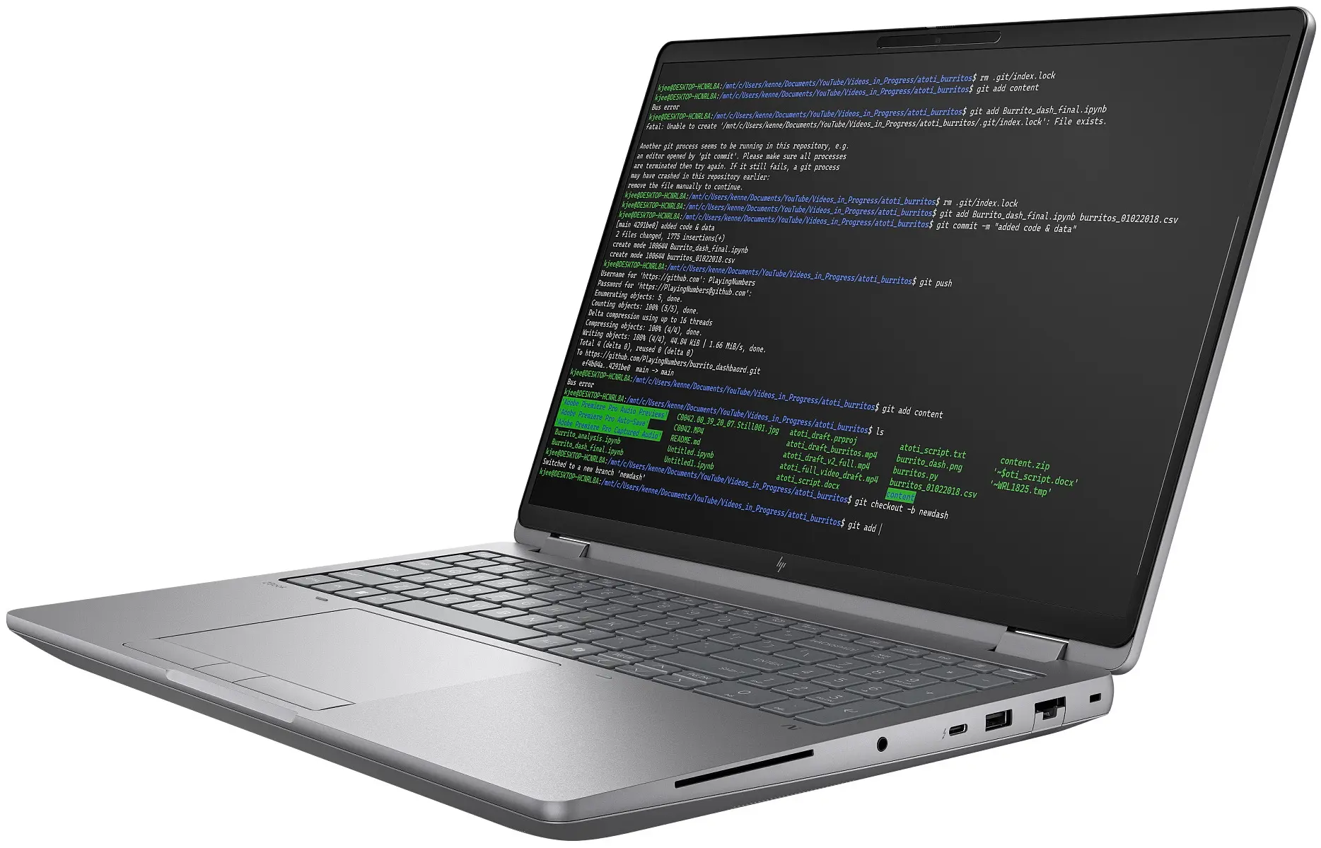 Ноутбук HP Zbook Fury G1i 16 Ultra 7 265HX 64GB/2TB W11P (Meteor Silver) - 3