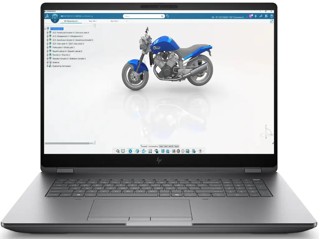 Ноутбук HP ZBook Fury G1i 18 Intel Core Ultra 9 285HX 64GB/2TB Win11Pro (Gray)