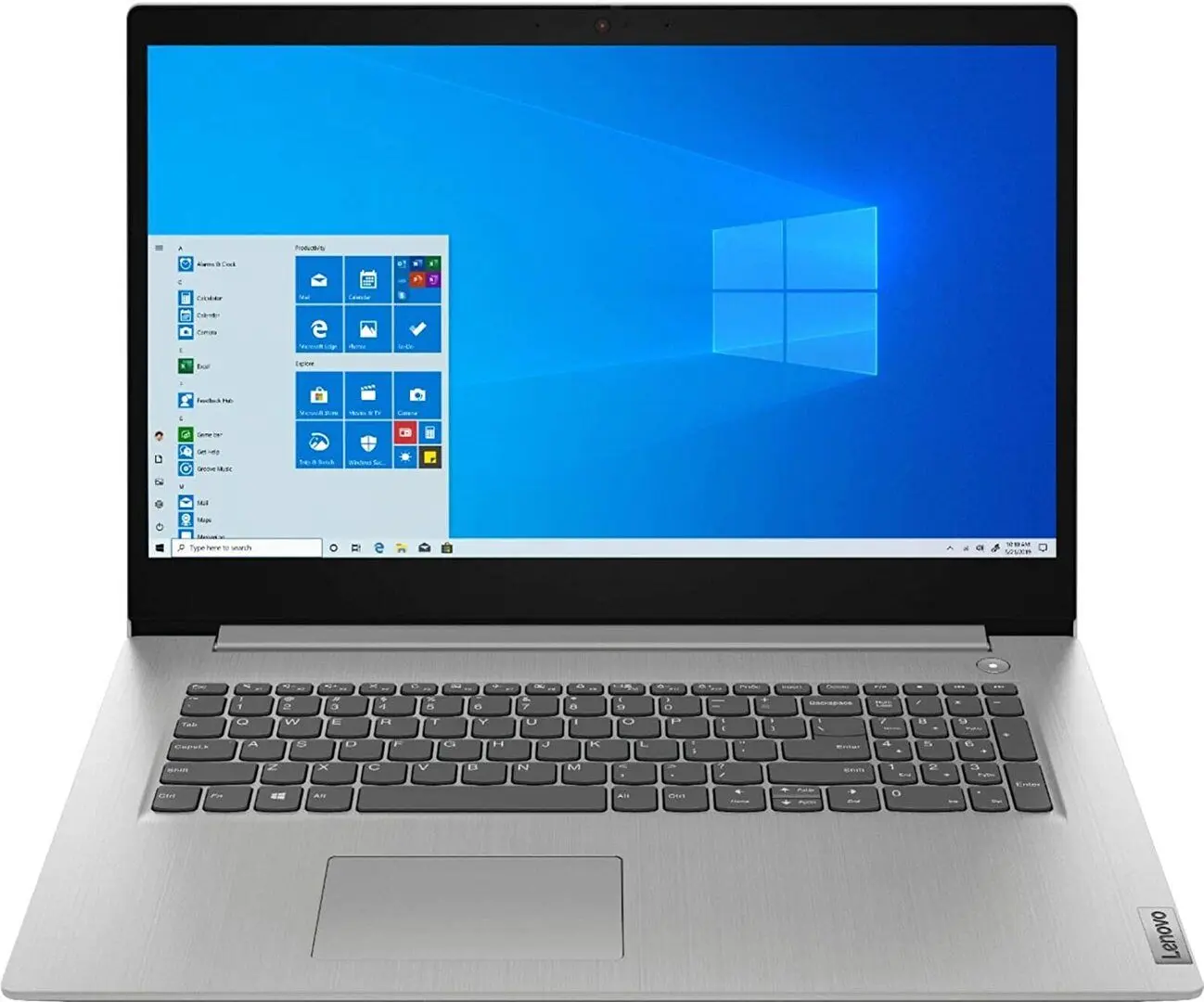 Ноутбук Lenovo IdeaPad 3 17ADA05 AMD Athlon Gold 3150U 4GB DDR4/256GB SSD (Platinum Grey)