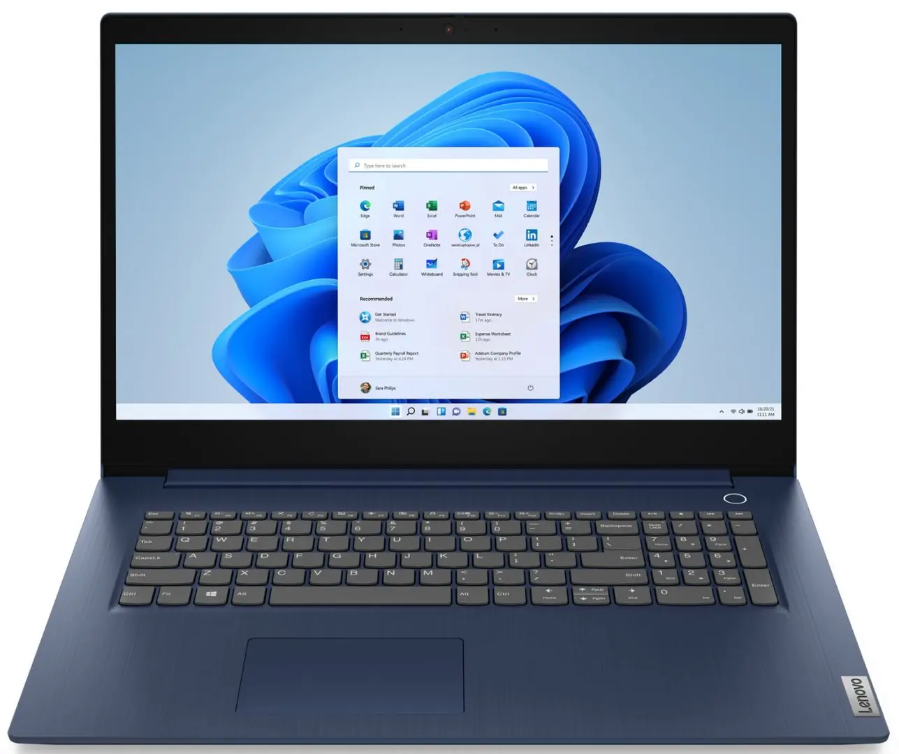 Laptop Lenovo IdeaPad 3 17ITL6 Intel Core i3-1115G4 8GB DDR4/256GB SSD (Abyss Blue)