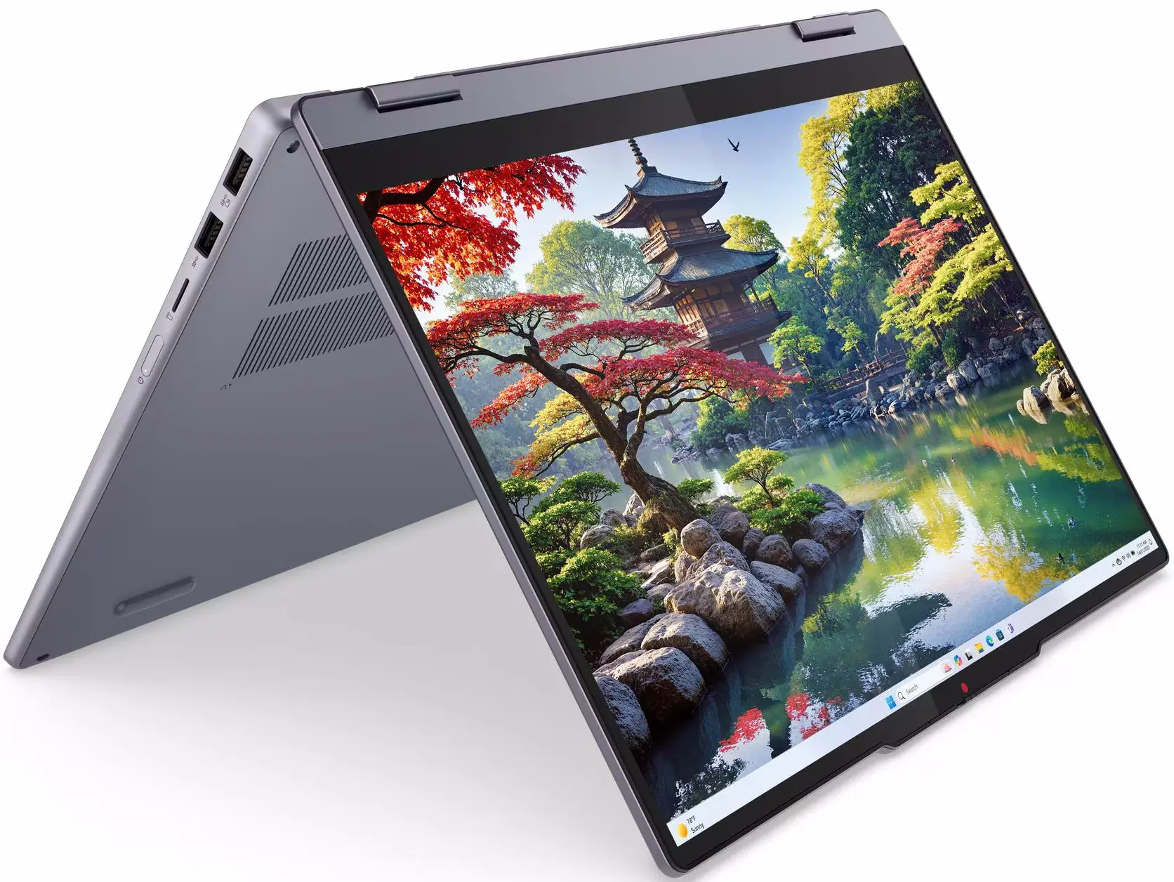 Laptop Lenovo IdeaPad 5 2-in-1 14IAL10 Core Ultra 7 255H 24GB/1TB NoOS (Luna Grey) - 2