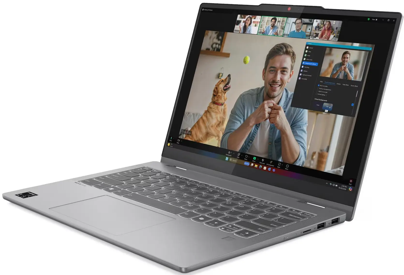 Laptop Lenovo IdeaPad 5 2-in-1 14Q8X9 X Plus X1P-42-100 16GB/1TB W11H (Luna Grey) - 5