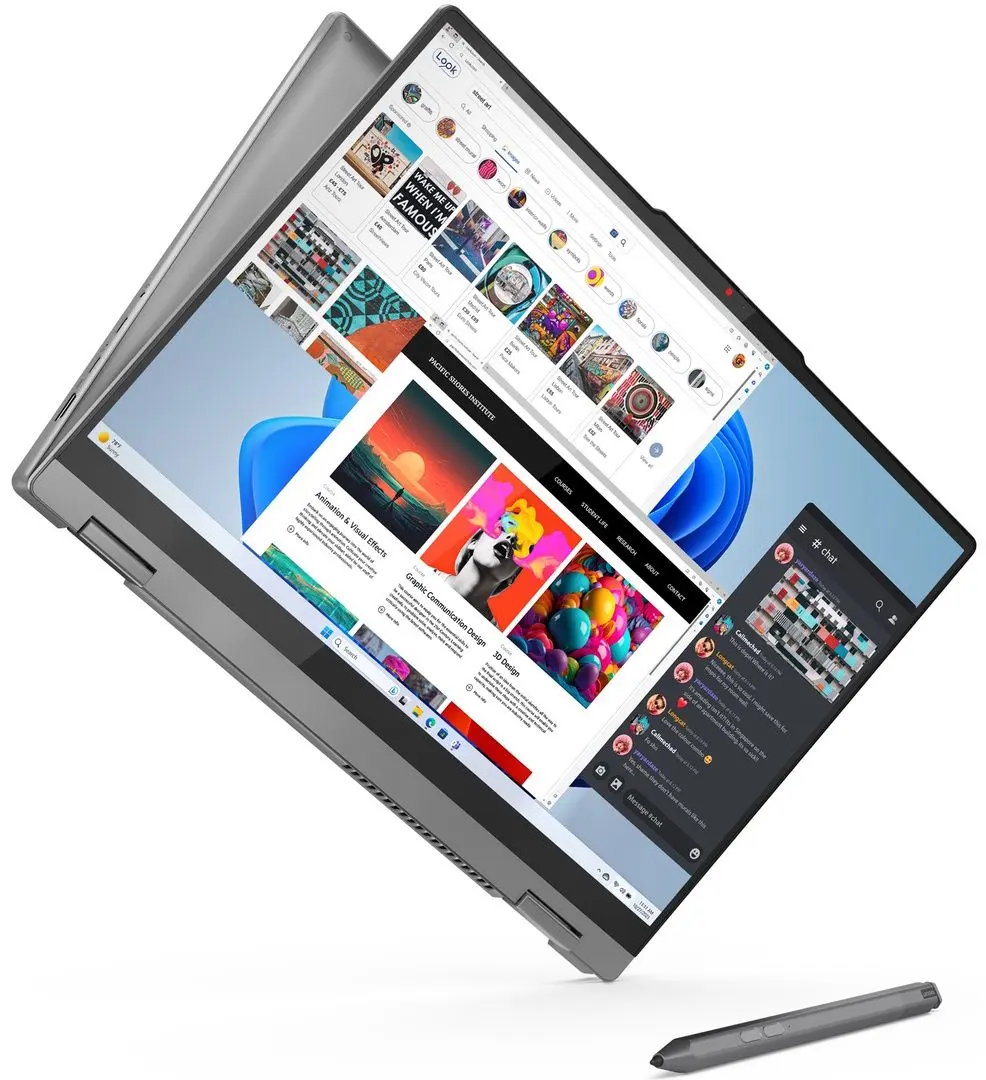 Ноутбук Lenovo IdeaPad 5 2in1 16IRU9 Intel Core 7 150U 16GB LPDDR5X/1TB SSD W11H (Luna Grey)