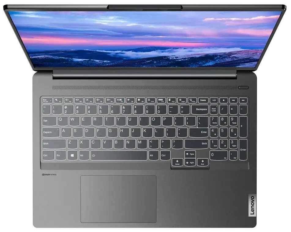 Laptop Lenovo IdeaPad 5 Pro 16ACH6 AMD Ryzen 5 5600H 16GB DDR4/1TB SSD (Grey)