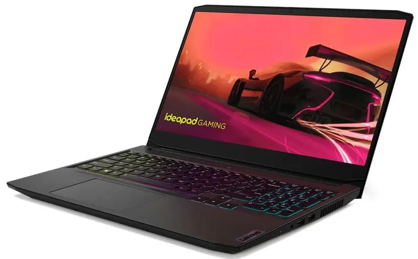 Laptop Lenovo IdeaPad Gaming 3 15ACH6 AMD Ryzen 5 5600H 8GB DDR4/512GB SSD (Black)