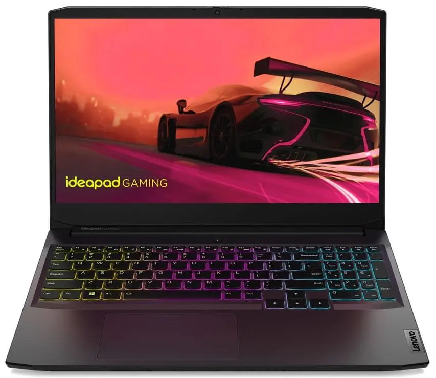 Ноутбук Lenovo IdeaPad Gaming 3 15ACH6 AMD Ryzen 5 5600H GeForce 8GB DDR4/512GB SSD (Black)