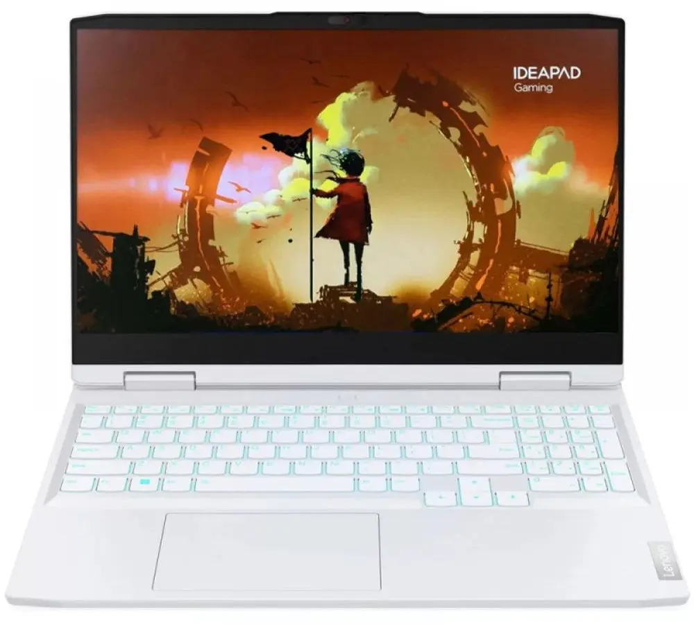Ноутбук Lenovo IdeaPad Gaming 3 15ARH7 AMD Ryzen 7 6800H 16GB DDR4/512GB SSD (Glacier White)