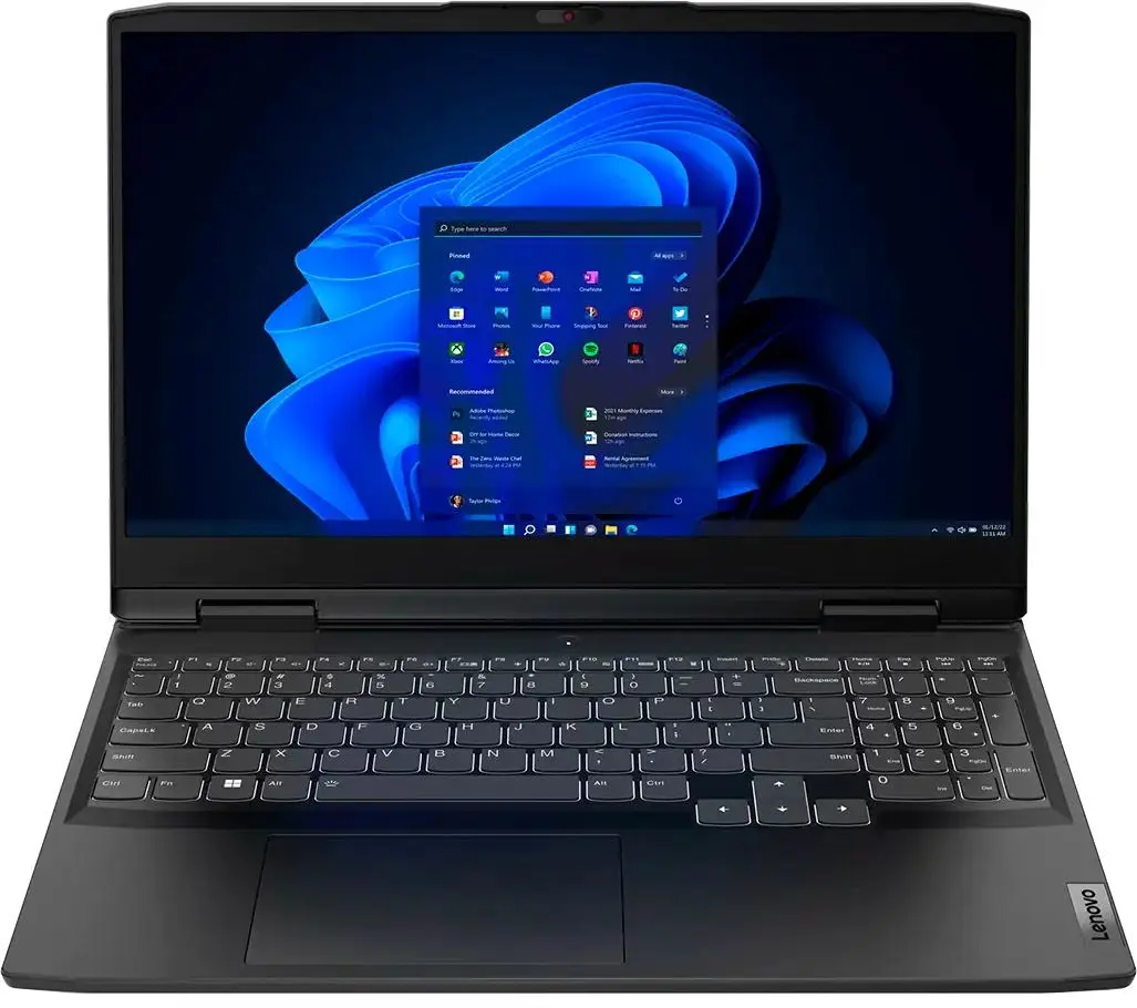 Laptop Lenovo IdeaPad Gaming 3 15IAH7 Intel Core i5-12500H 16GB DDR4/512GB SSD (Onyx Grey)