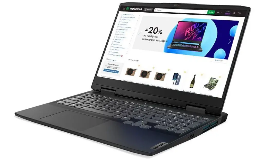 Ноутбук Lenovo IdeaPad Gaming 3 82SA0081RM Intel Core i5 12450H 16GB DDR4/512GB SSD (Black) - 2