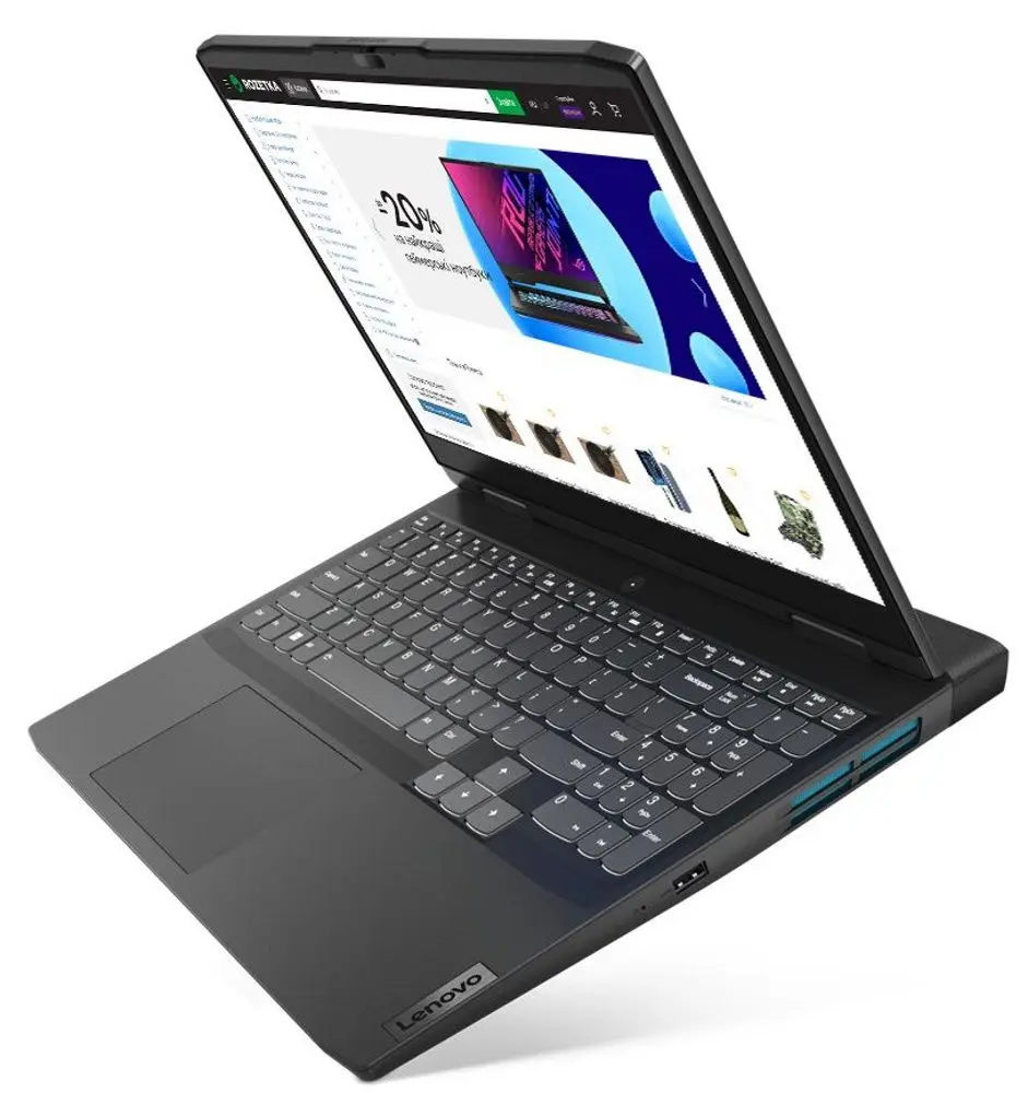 Ноутбук Lenovo IdeaPad Gaming 3 82SA0081RM Intel Core i5 12450H 16GB DDR4/512GB SSD (Black) - 3