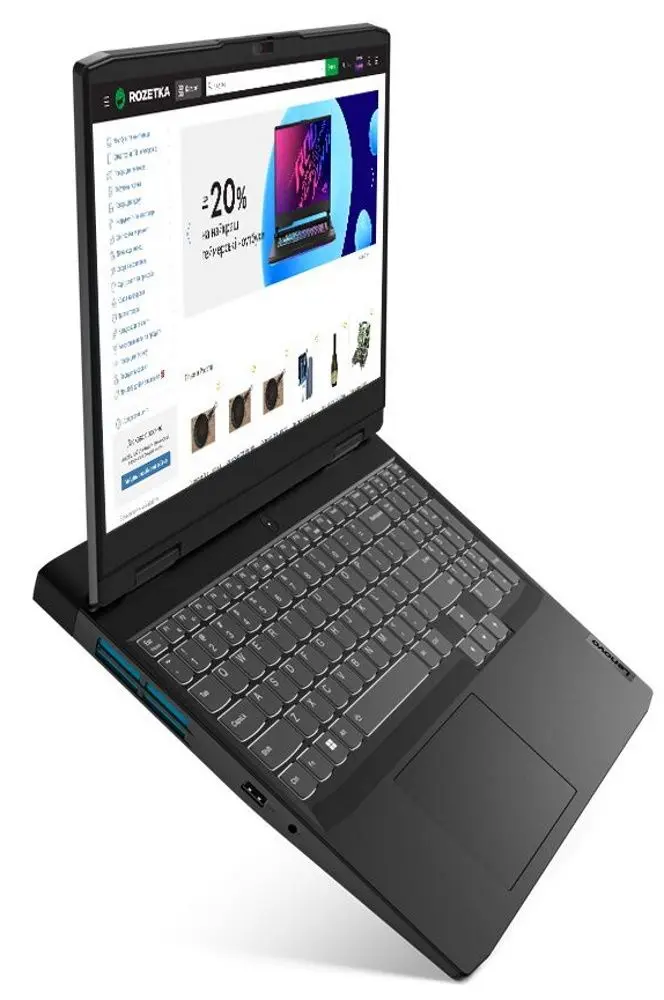 Ноутбук Lenovo IdeaPad Gaming 3 82SA0081RM Intel Core i5 12450H 16GB DDR4/512GB SSD (Black) - 4