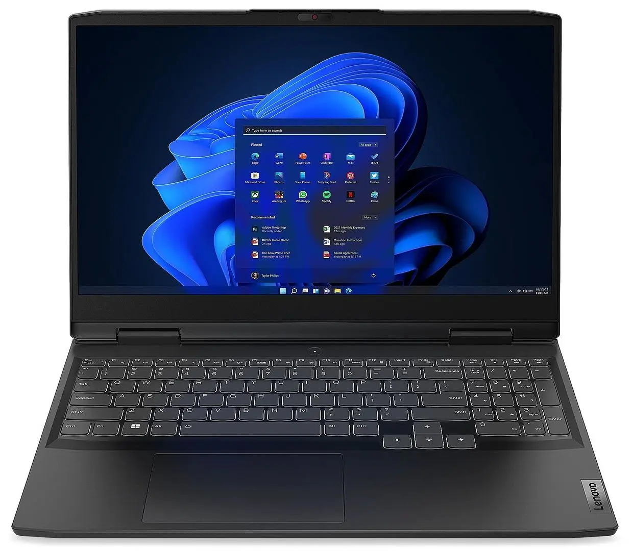Ноутбук Lenovo IdeaPad Gaming 3 82SA0081RM Intel Core i5 12450H 16GB DDR4/512GB SSD (Black)