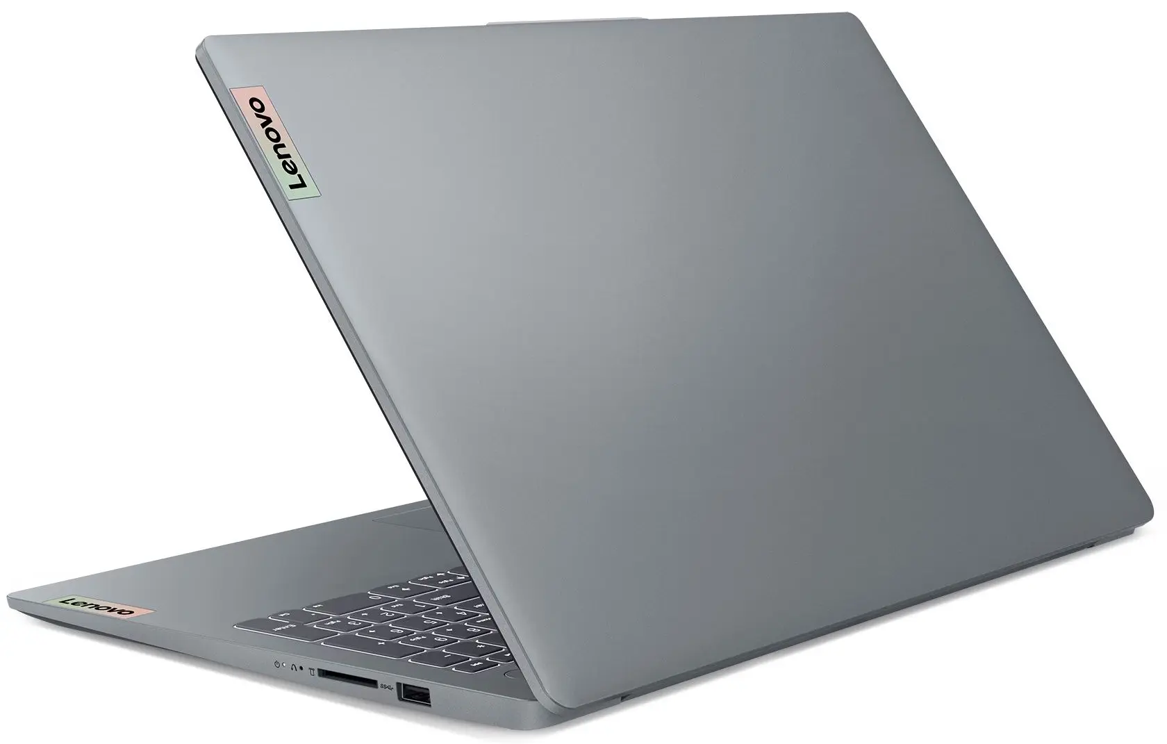 Laptop Lenovo IdeaPad Slim 3 15ABR8 AMD Ryzen 5 7430U 16GB DDR4/512GB SSD (Arctic Grey) - 9