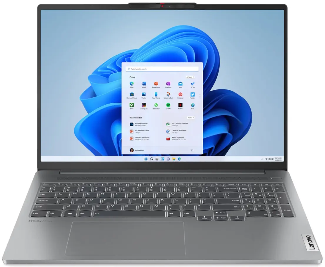 Ноутбук Lenovo IdeaPad Slim 3 16IRH10 Intel Core i7-13620H 24GB DDR5/512GB SSD (Luna Grey)