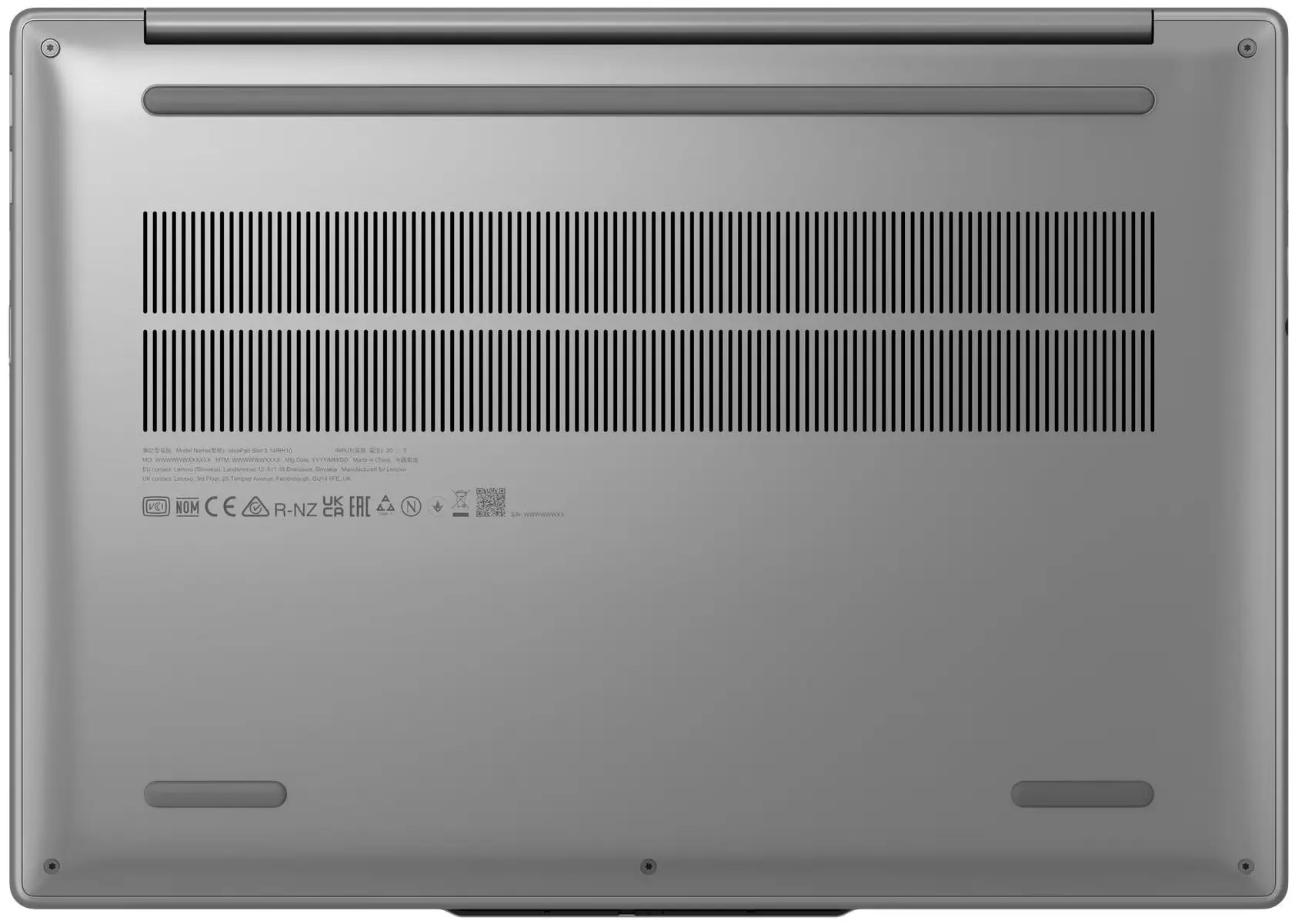 Ноутбук Lenovo IdeaPad Slim 5 14IRH10 i5-13420H 16GB/1TB NoOS (Luna Grey) - 8