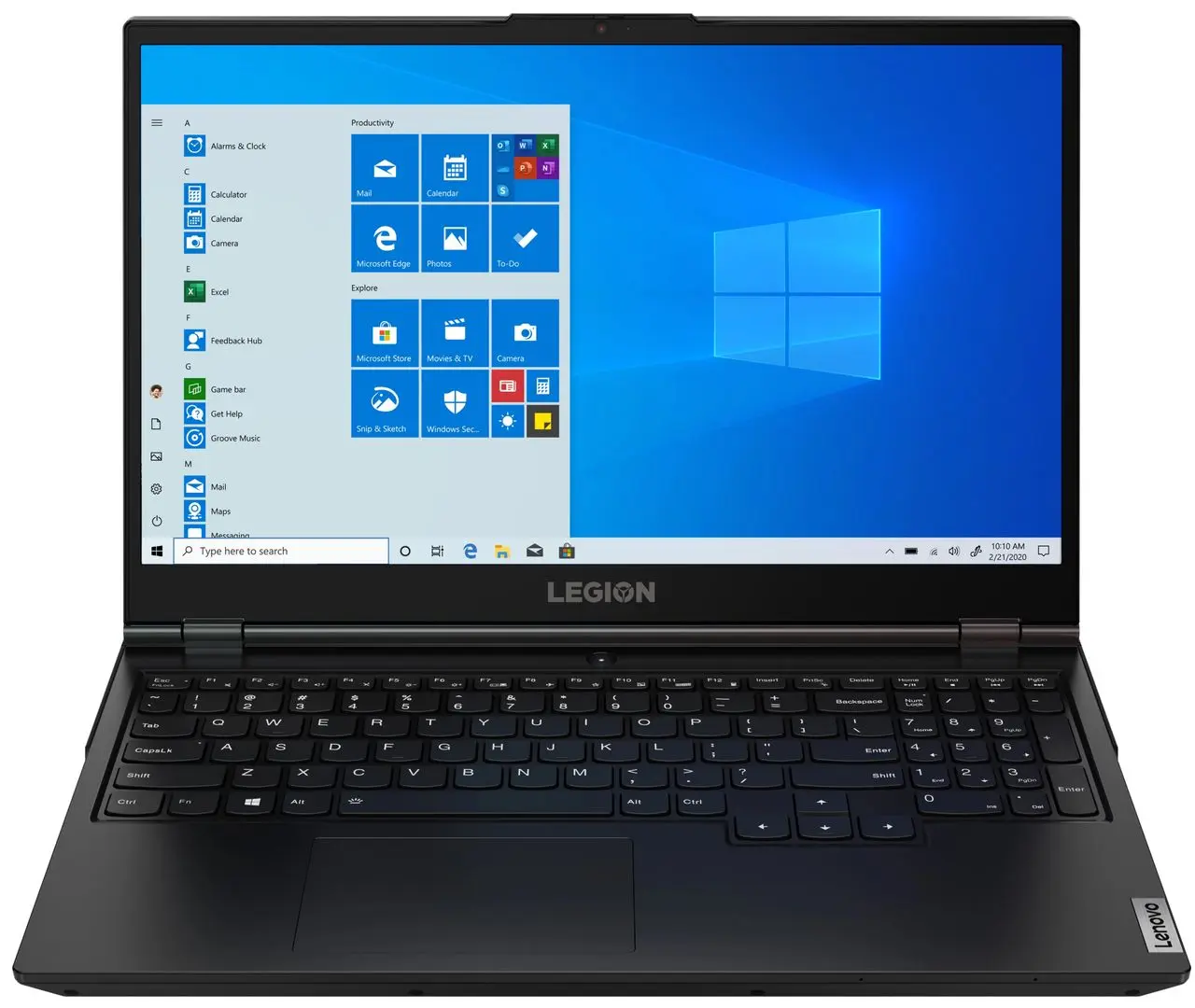Laptop Lenovo Legion 5 15ACH6H AMD Ryzen 5 5600H 16GB DDR4/512GB SSD (Phantom Blue/Shadow Black)