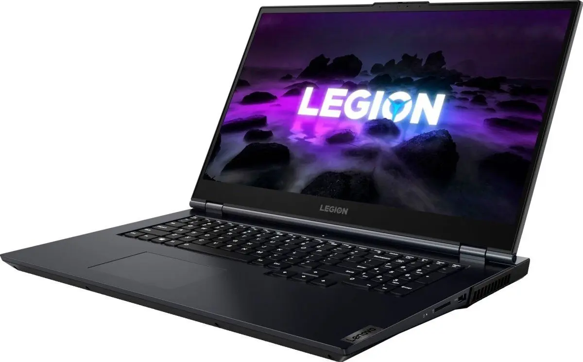 Laptop Lenovo Legion 5 17ITH6H Intel Core i5-11400H 8GB DDR4/256GB SSD (Black) - 2