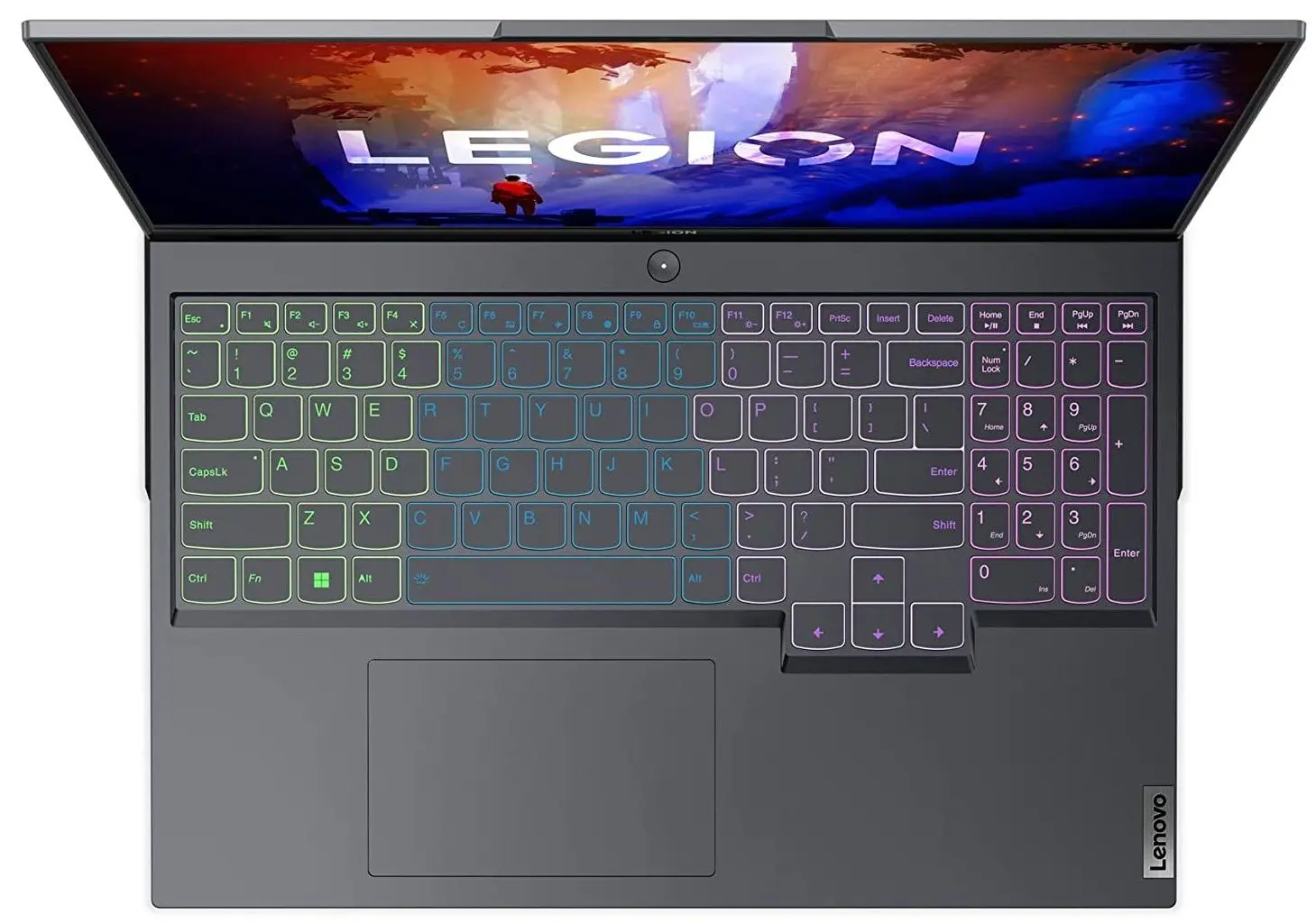 Ноутбук Lenovo Legion 5 Pro 16ARH7H AMD Ryzen 7 6800H 16GB DDR4/512GB SSD RTX 3070 Ti (Storm Grey)