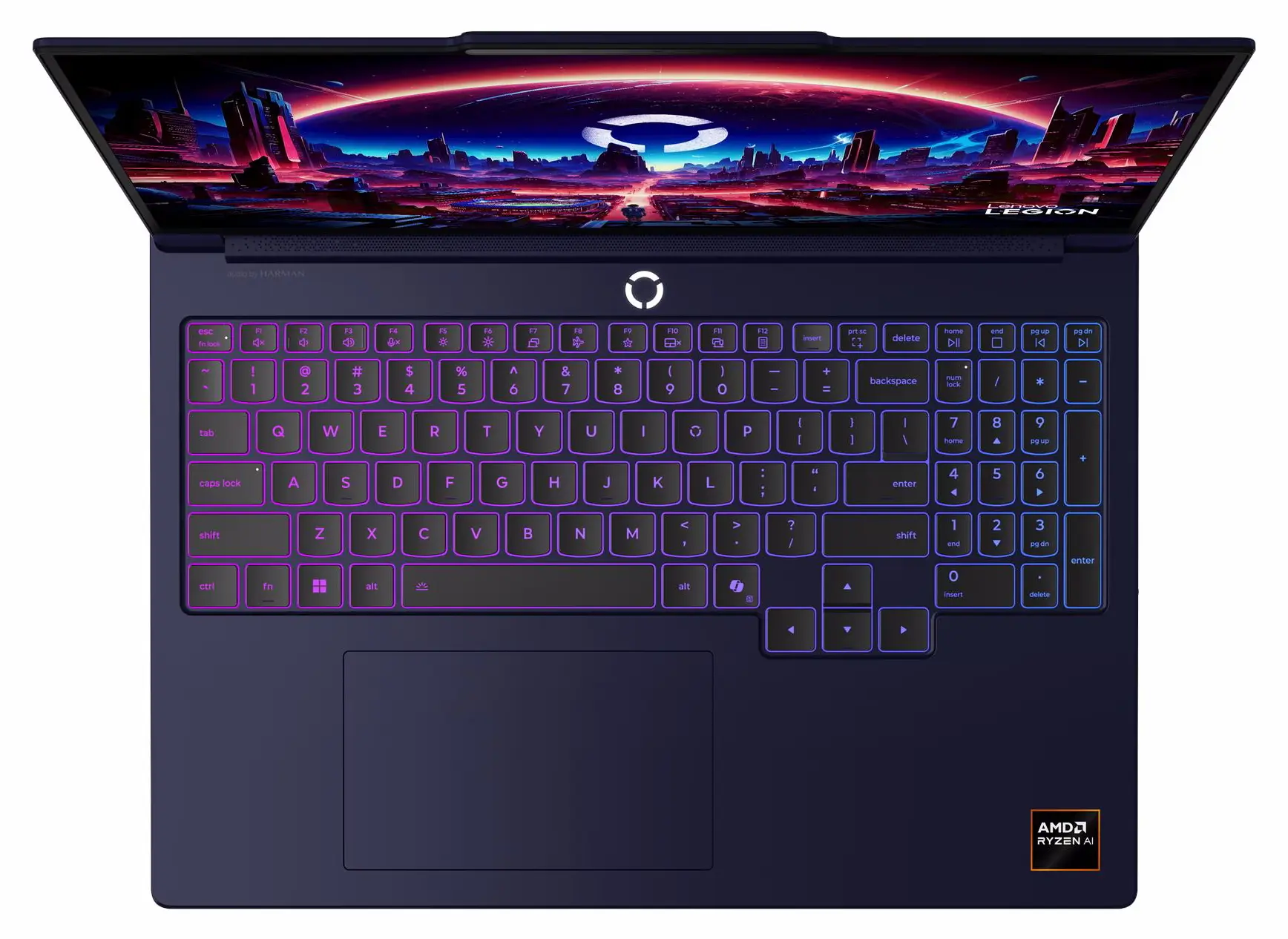 Ноутбук Lenovo Legion 7 16AGP11 Ryzen AI 9 HX 470 32GB/1TB NoOS (Nebula) - 7