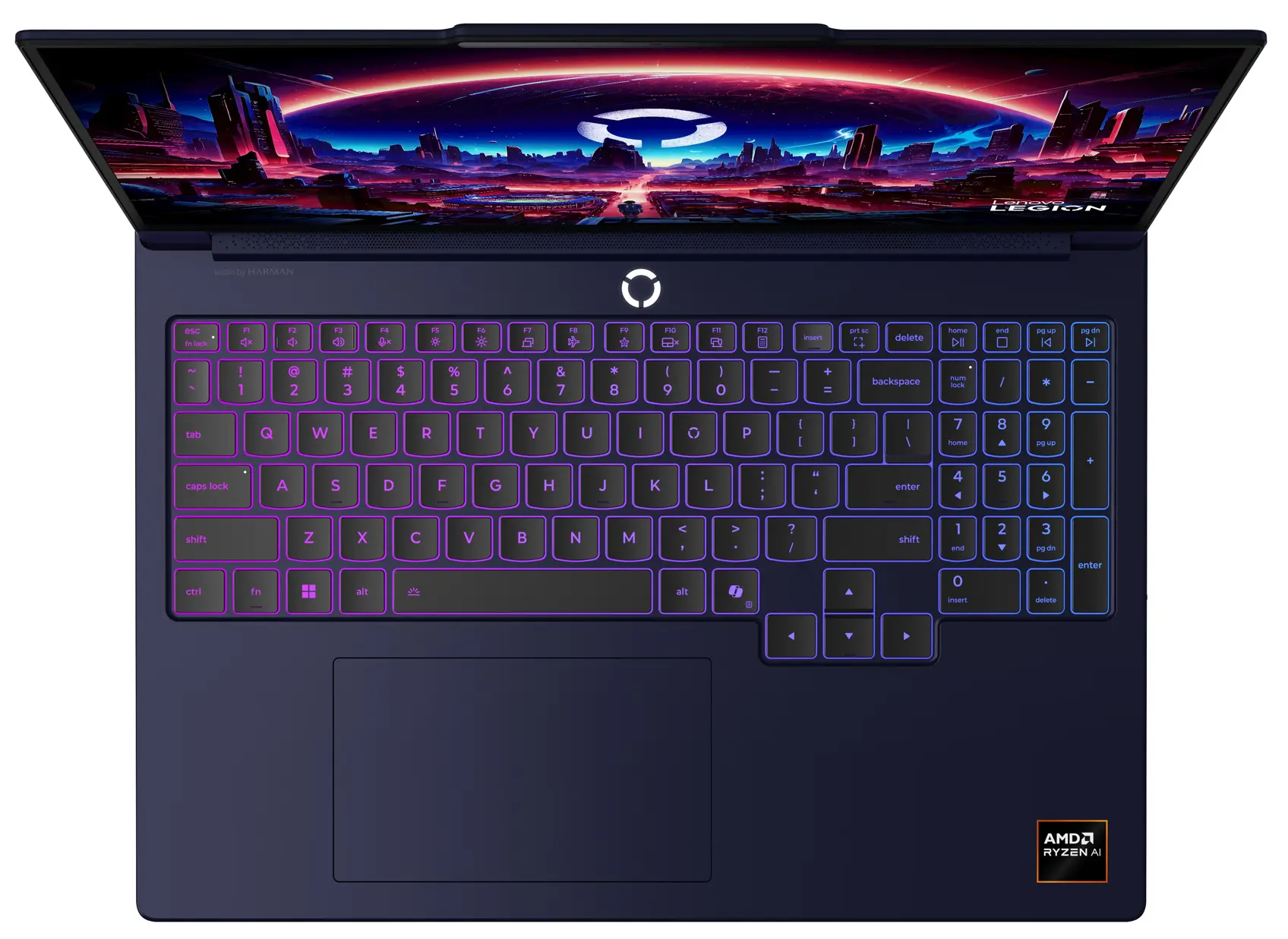 Laptop Lenovo Legion 7 16AGP11 Ryzen AI 9 HX 470 32GB/1TB NoOS (Nebula) - 6