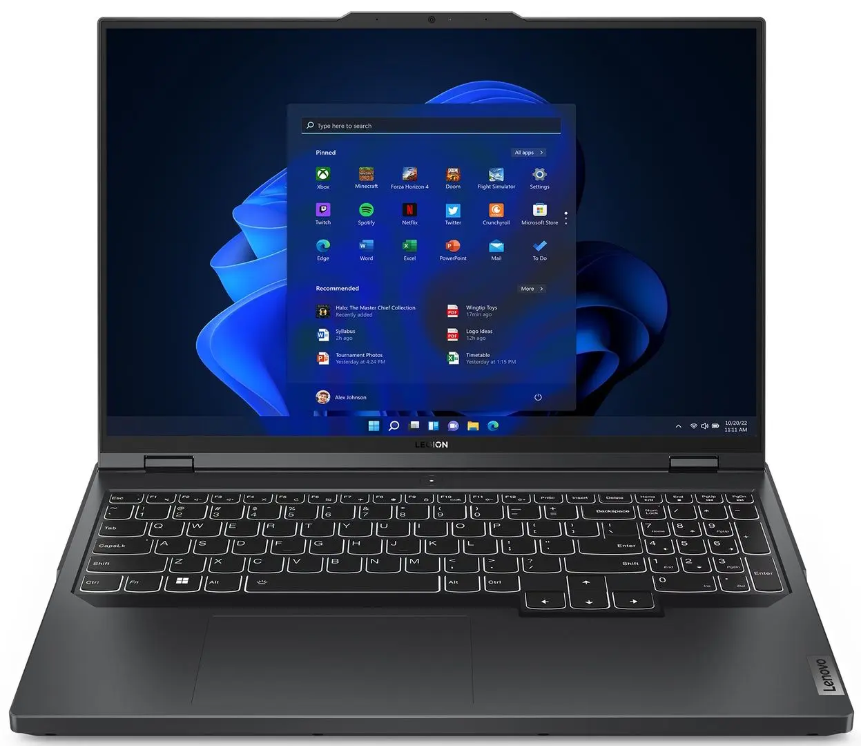 Laptop Lenovo Legion Pro 5 16ARX8 AMD Ryzen 7 7745HX 32GB DDR5/1TB SSD (Onyx Grey)