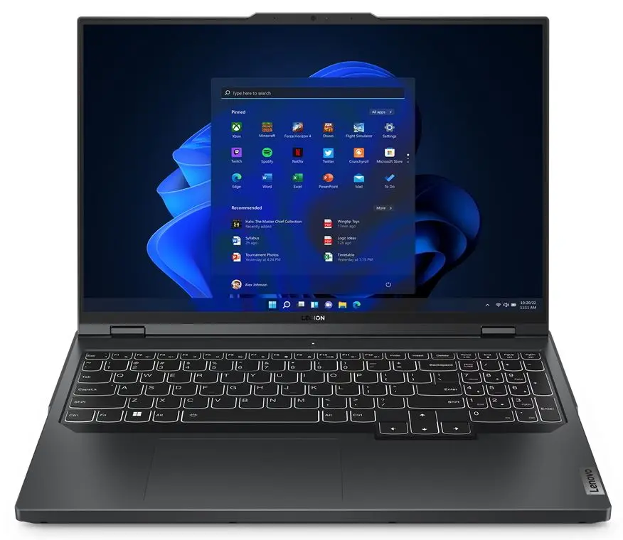 Laptop Lenovo Legion Pro 5 16ARX8 AMD Ryzen 9 7945HX 32GB DDR5/1TB SSD (Onyx Grey)