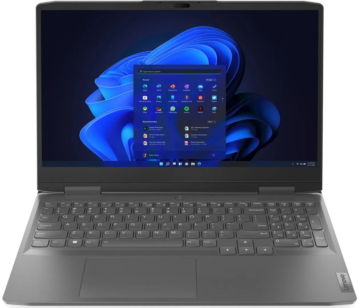 Ноутбук Lenovo LOQ 15IRH8 82XV00RURK Intel Core i5-13420H 16GB DDR4/1TB SSD (Storm Grey)