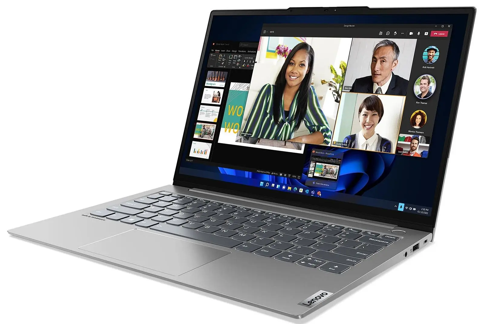 Laptop Lenovo ThinkBook 13S G4 Intel Core i7-1260P 16GB DDR4/512GB SSD W11P (Arctic Grey)