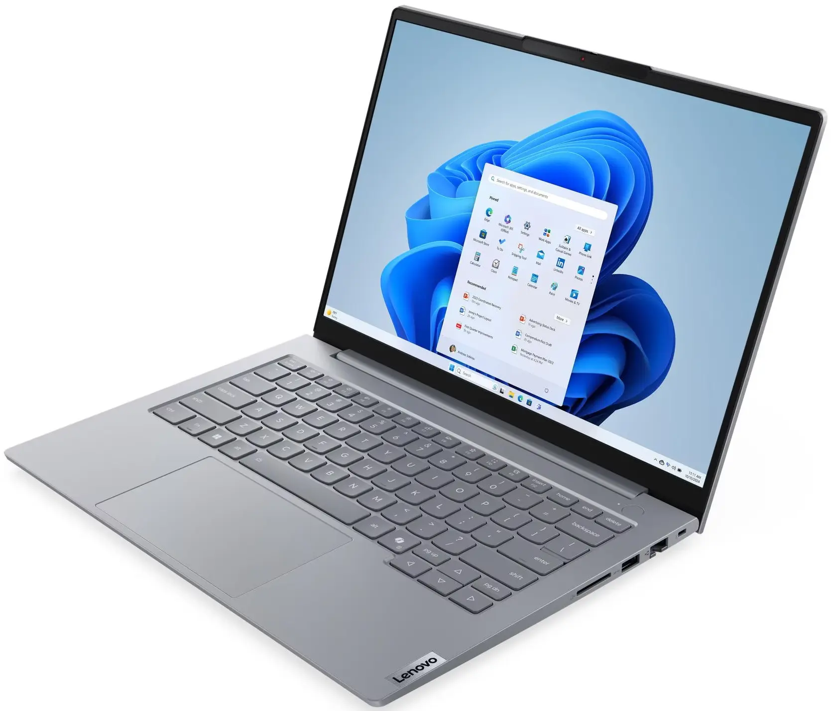 Ноутбук Lenovo ThinkBook 14 G8 IAL Ultra 7 255H 16GB/512GB NoOS (Arctic Grey) - 4