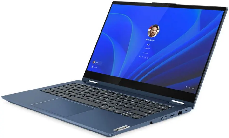 Laptop Lenovo ThinkBook 14s Yoga G2 IAP Intel Core i5-1235U 2x8GB DDR4/512GB SSD W11Pro (Abyss Blue) - 3